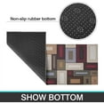 thumbnail image 2 of Abstract Geometric Art Kitchen Rug and Sets 2 Piece Non Skid Washable mat for Modern Art Kitchen mats for Floor White Kitchen Decor, 2 of 6