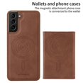 thumbnail image 2 of For Samsung Galaxy S21+ 5G Magnetic Case BETOPNICE Leather Phone Cover Kickstand with Detachable Car, 2 of 5