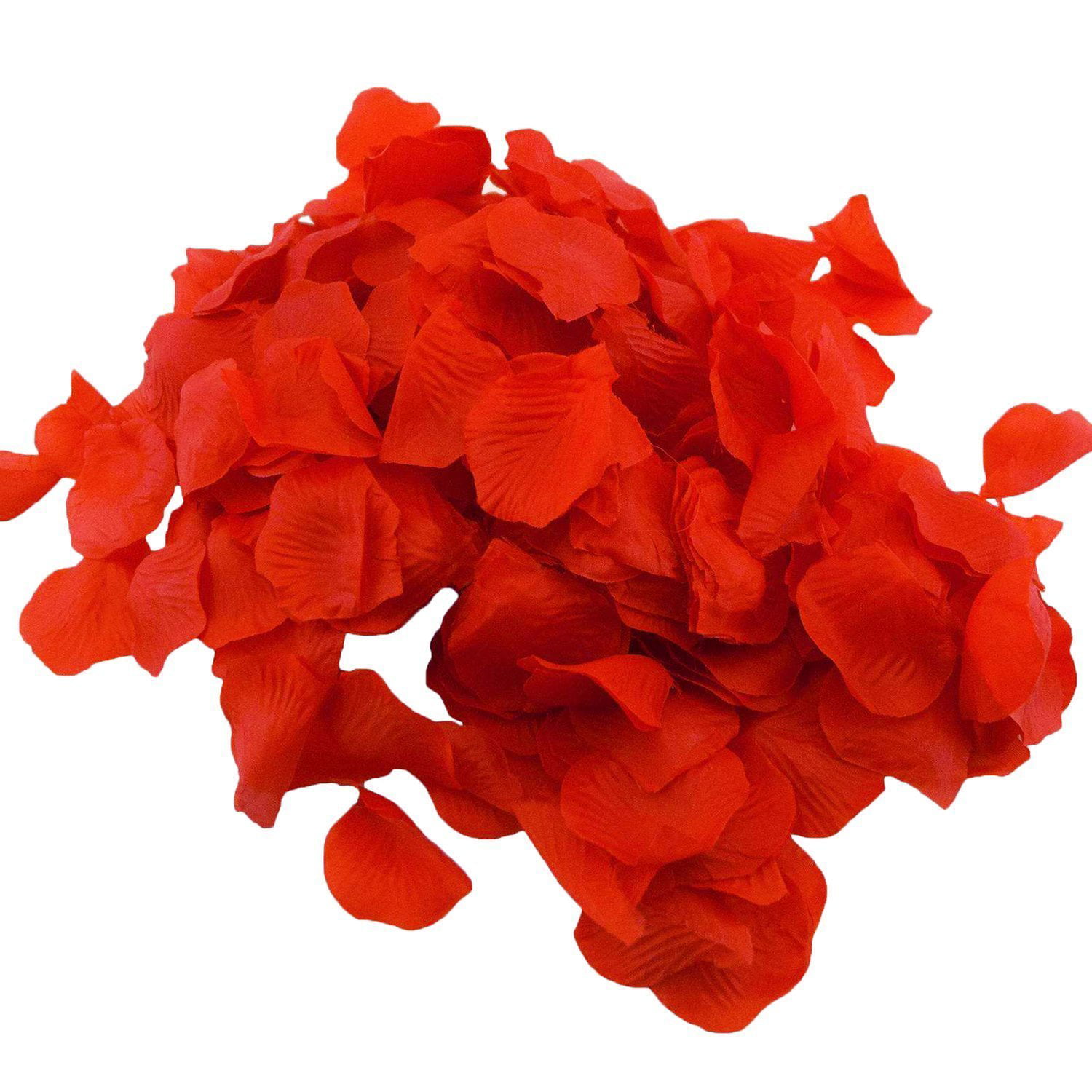 1000pcs Red Color Silk Flower Rose Petals Wedding Party Decorations 