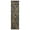 Golden Jolt, variant on Allstar Rugs 2' 0" x 6' 11" Wheat Modern Abstract Themed Polypropylene Runner with a Camel Diagonal Crossing Lines Design and Steel Blue Accents. Machine-Made in Turkey.