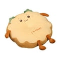 thumbnail image 5 of Toast Bread Pillow Cushion with Aggrieved Expression, Kawaii Plush Toy Funny Food Plush Cushion for Office Dorm Bedroom Seat,Plush Cushion Gift for Birthday, Valentine, Christmas(11 styles) 1pcs, 5 of 9