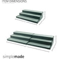 thumbnail image 3 of SIMPLEMADE 3-Tier Spice Rack Organizer - Versatile Storage Shelf for Kitchen, Bathroom, Bedroom & Office, Set of 1, Expandable Sage, 3 of 7