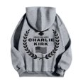 thumbnail image 5 of MHFRRA Sudadera con Capucha con Comentario Que Presenta Ideas Influyentes para Ropa Informal y Actividades Al Aire Libre Gris claro, 5 of 5