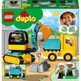 thumbnail image 4 of Set LEGO Duplo Camión y Excavadora con Orugas 10931, 4 of 4