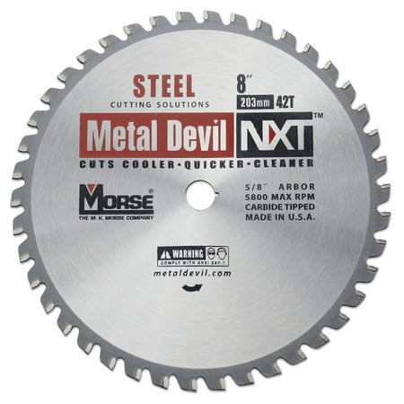 

Mk Morse Morse Metal Devil Nxt Circular Saw Blade 8 Steel