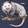 thumbnail image 3 of CafePress - Opossum Possum Animal Long Sleeve Dark T Shirt - Long Sleeve Dark T-Shirt, 3 of 4