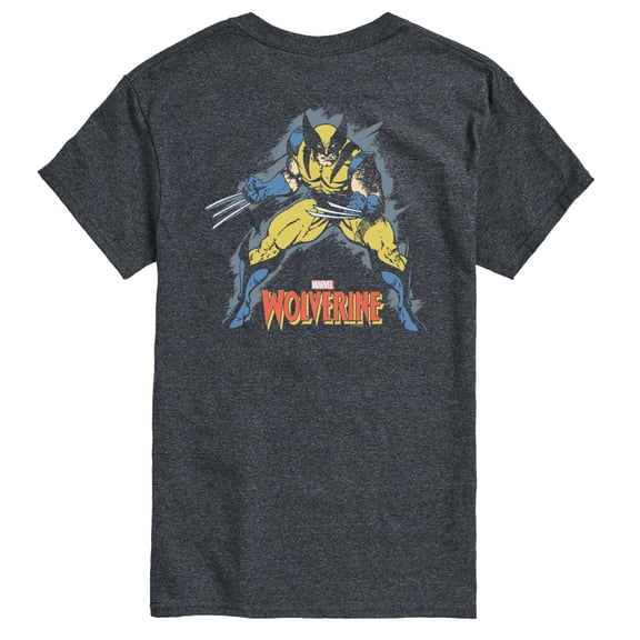 Marvel Wolverine - Grunge - Men's Short Sleeve Graphic T-Shirt