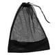 thumbnail image 5 of Bolsa de malla con cordón para accesorios de buceo, snorkel y natación. Negro, 5 of 9