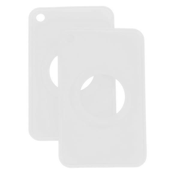 KAKOWELY anti-lost tag 2pcs Tracer Holder Protective Case Tracker Cover Modern Tracer Sleeve Anti Lost Tracer Protector Compatible With Airtag3.23"X2.05"X0.24"