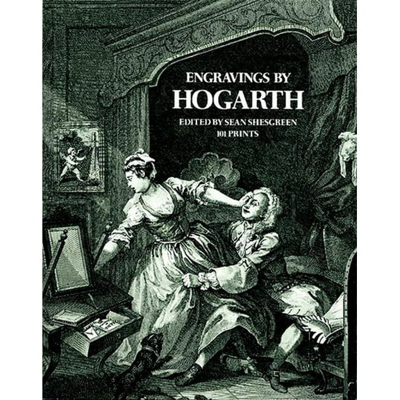 Dover Fine Art, History of Art: Engravings by Hogarth (Paperback)
