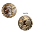 thumbnail image 4 of Easter Religious Commemorative Coin, Jesus Christ Collectible Token, Spiritual Religious Keepsake Coin for Easter Holiday Gift Church Souvenir Home Decor, 4 of 7