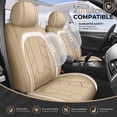 thumbnail image 7 of WRWolf Tacoma Seat Covers Car Seat Cover Full Set for Toyota Tacoma 2016-2023,Seat Covers for Cars,Automotive Seat Covers for SUV(Gray), 7 of 7