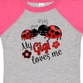 thumbnail image 4 of Inktastic My Gigi Loves Me with Cute Ladybugs Boys or Girls Baby Bodysuit, 4 of 5