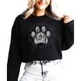 thumbnail image 2 of Life is Better with a Dog or Two or Three Sweatshirt for Women Funny Dog Mom Sweater Black Sweatshirt Adult X-Large, 2 of 7
