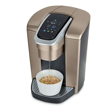 Keurig - K-Elite Single-Serve K-Cup Pod Coffee Maker - Brushed Gold