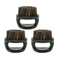 thumbnail image 3 of Cepillo para barba, 3 piezas, cepillo para barba para hombres, cepillo de limpieza para barba, cepillo de afeitar para salón, diseñado para precisión, 3 of 8