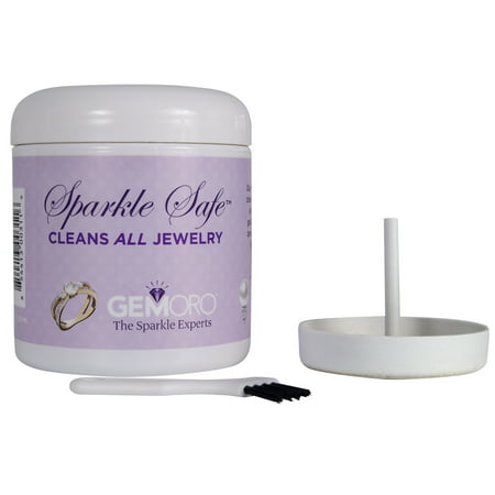 GemOro Authorized Sparkle Safe Jewelry Cleaner (Best Gold Jewelry Cleaner)