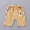 thumbnail image 3 of Oso bordado Ropa para niños Pantalones cortos de verano de manga corta Rojo, 3 of 8