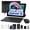 Black, variant on AEEZO 10.1 Inch Tablet Set - 20GB RAM 64GB ROM 1TB Expandable with Keyboard and Mouse,for Students and Professionals