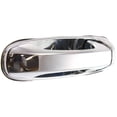 thumbnail image 2 of Rear Right (Passenger Side) Exterior Door Handle Compatible with 1999-2007 Jeep Liberty Jeep Grand Cherokee Chrome Without Key Hole 55362214AA-PFM Special Edition Sport Laredo, 2 of 6