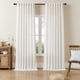 thumbnail image 1 of Juego de cortinas Joydeco de lino, 213 cm de largo, 2 paneles, 94 cm de ancho, 1 of 7