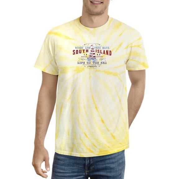Life On The Sea Tie Dye Cyclone Men -Image by Shutterstock, Male Large