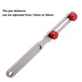 thumbnail image 3 of Watch Back Remover Tool, Wrench Type Watch Back Cover Opener, Adjustable Watch Back Case Opener Kit Stainless Steel 13 to 54mm for Battery Replacement, 3 of 8