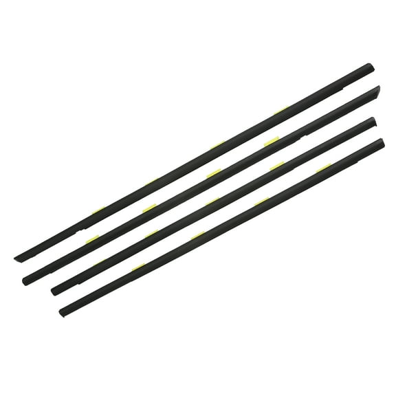 Weatherstrip Window Seal for Honda Civic 96-00 No.72450S04003/72410S04003/72950S04003/72910S04003 4pcs