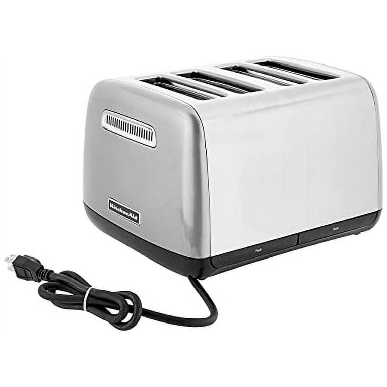 KitchenAid KMT4116CU Contour Silver 4-slice Long Slot Toaster with