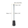 thumbnail image 2 of Uxcell Filetage M10 Poignée de Manivelle Longueur 185mm Poignées de Serrage Rotatives Chromées, 2 of 5