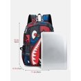 thumbnail image 4 of Shark Backpack Boys for Kids Camo Bookbag for Middle School Bags Travel Back Pack, 4 of 4