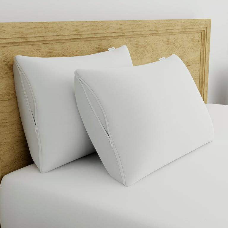 AllerEase Standard/Queen Cotton Pillow Protector in the Pillow Protectors  department at
