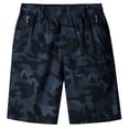 thumbnail image 2 of Womens Shorts Women's Pants Fashion Men's Pocket Buttons Solid Leisure Time Tooling Short Pants, 2 of 3