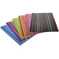 thumbnail image 2 of Emraw Stripes 2 Pocket Poly Portfolio File Folder W/Business Card Holder - Colors May Vary (6pk), 2 of 5