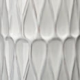 thumbnail image 5 of J&D Designs Dalia Traditional Ceramic and Linen Table Lamp in White Patterned, 5 of 5