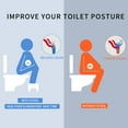 thumbnail image 6 of CONSDAN Squatting Toilet Stool, Bathroom Stool, Poop Stool, Step Stools for Kids (Chocolate Color), 6 of 7