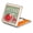 Tomato Pattern, variant on Vintage PU Leather Metal Cigarette Case 20 Capacity Slim Pocket Storage Box , Crush Portable Holder Organizer for 8mm Slim Cigarettes, Gift for Men & Women