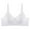 White, variant on Fancifize Girls Soft Bralette Seamless Underwear Teen Comfort Supportive Sports Bra Lightweight Basics Bra 14-18Y