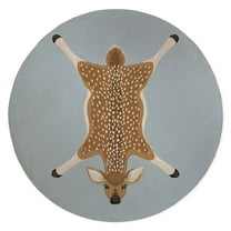 Fawn Blue Area Rug by Kavka Designs