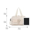 thumbnail image 3 of Gym Bag Travel Bag Large Capacity Weekends Bag Swimming Bag Luggage Bag, 3 of 20