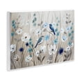 thumbnail image 4 of Stupell Industries Birds Floral Meadow Blue White Blossoms , 15 x 10, Design by Nan, 4 of 5
