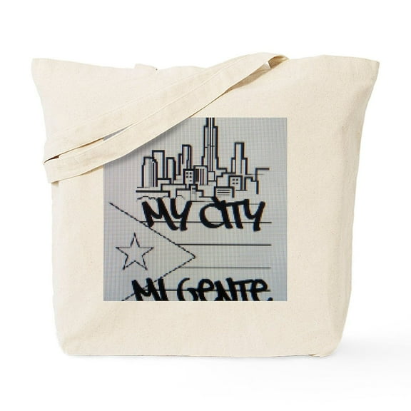 CafePress - MY CITY Tote Bag - Unisex Canvas Tote Bag, Beige, 1-Piece