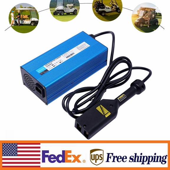 36V Golf Cart Battery Charger 12A D Plug Powerwise Style For EZGO TXT 1996-2023