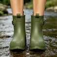 thumbnail image 7 of Fashionable Rain Boots for Women Waterproof And Short Tube Water Boots Outdoor Soft Soled Kitchen Rain Boots Fishing Rubber Shoes, 7 of 7