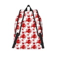 thumbnail image 2 of Lsque Octopus Pattern Canvas Daypack, Durable Backpack, High-quality Versatile Backpack,Vintage Compact Backpack-Medium, 2 of 6