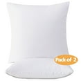 thumbnail image 1 of Eggishorn Decorative 16'' x 16 '' Throw Pillow Inserts (Pack of 2) with 450g Original 100% polyester Microfiber, 1 of 7