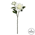 thumbnail image 3 of Vickerman 17" Artificial Cream Dahlia Spray. Includes 6 sprays per pack., 3 of 3