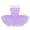 Light Purple, variant on TiaoBug Kids Girls Mesh Spliced Ballet Tutu Dress Cutout Back Gymnastics Skirted Leotard Ballerina Dancewear Pink 4