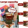 thumbnail image 3 of Xdziklosj Beer Mug Large Ceramic Coffee Mug 700ml/24oz Large Tea and Coffee Cup with Handle for Office and Home Microwave and Dishwasher Safe, 3 of 10