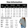 thumbnail image 4 of Plain Crewneck Sweatshirt Women Oversized Fleece Cozy Drawstring Pullover Long Sleeve Lightweight Fall Trendy Shirt with Pockets Black L, 4 of 6